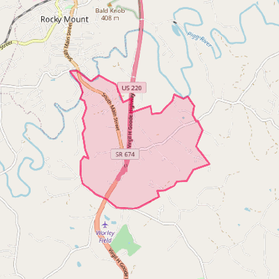 Map of Henry Fork