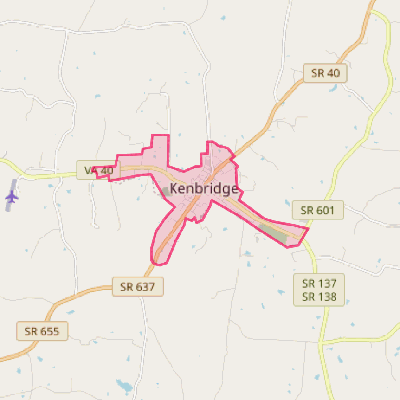 Map of Kenbridge