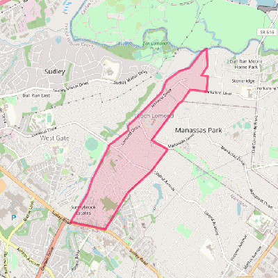 Map of Loch Lomond