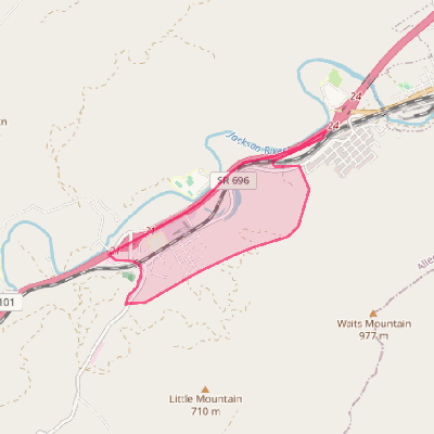 Map of Low Moor