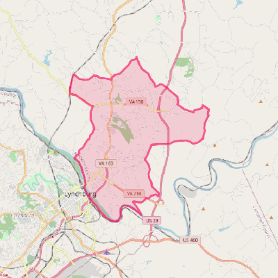 Map of Madison Heights