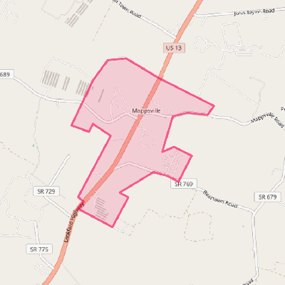 Map of Mappsville