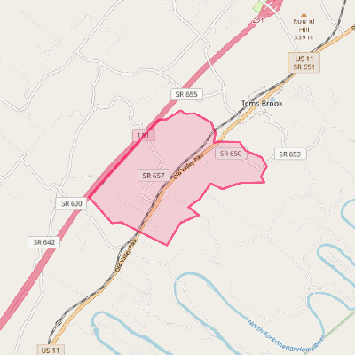 Map of Maurertown