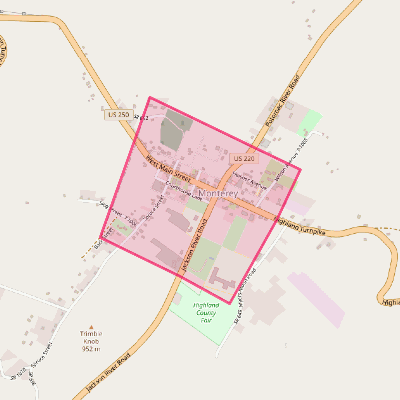 Map of Monterey