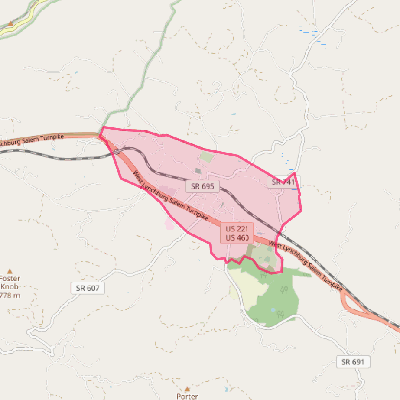 Map of Montvale