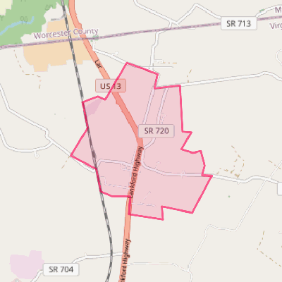 Map of New Church