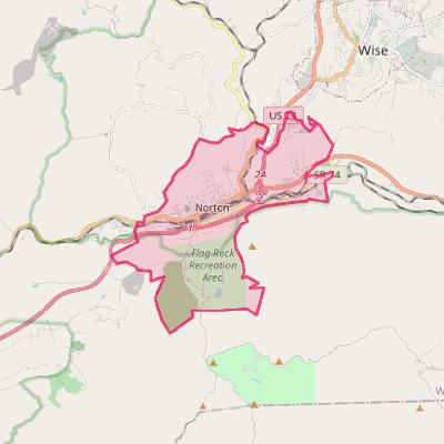 Map of Norton