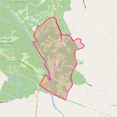 Map of Palmyra