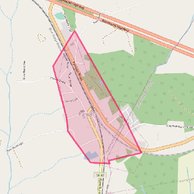 Map of Pamplin City