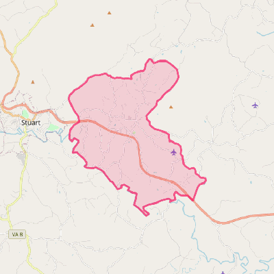 Map of Patrick Springs