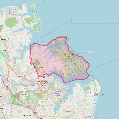 Map of Poquoson