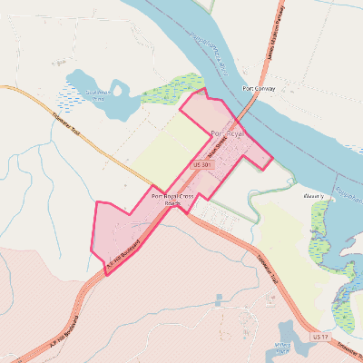 Map of Port Royal