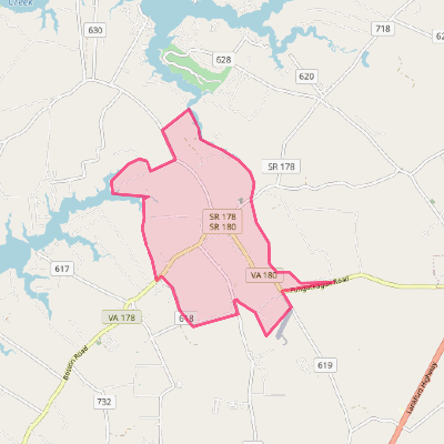 Map of Pungoteague