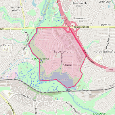 Map of Ravensworth