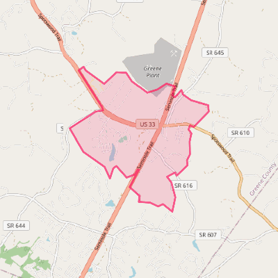 Map of Ruckersville