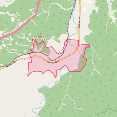 Map of Shawsville