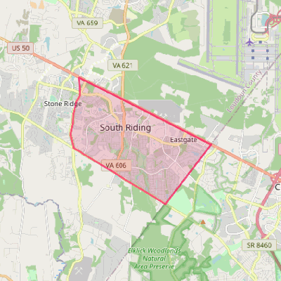 Map of South Riding