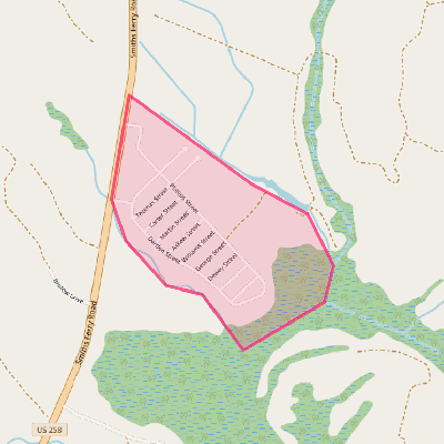 Map of Southampton Meadows