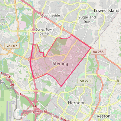 Map of Sterling