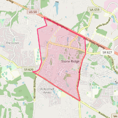 Map of Stone Ridge