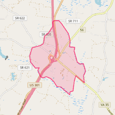 Map of Templeton