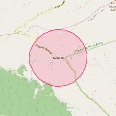 Map of Troutdale