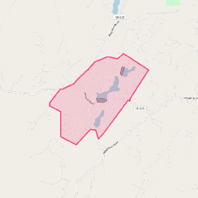 Map of Twin Lakes