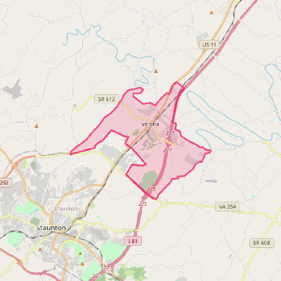 Map of Verona