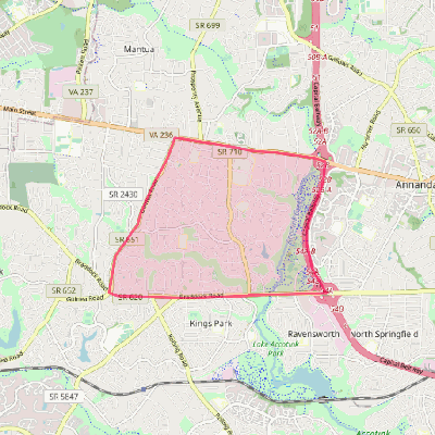 Map of Wakefield