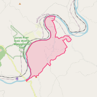 Map of Yogaville