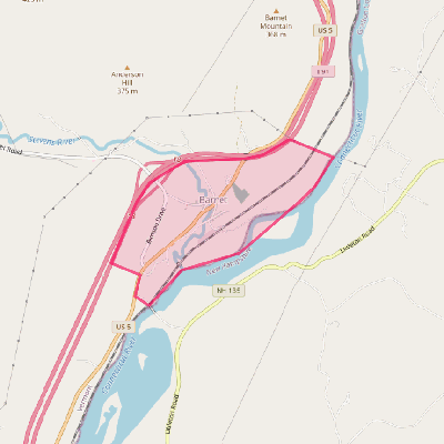 Map of Barnet