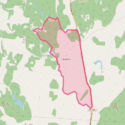 Map of Benson