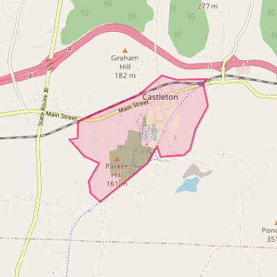 Map of Castleton