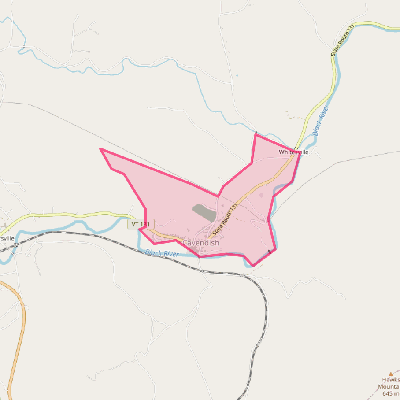 Map of Cavendish