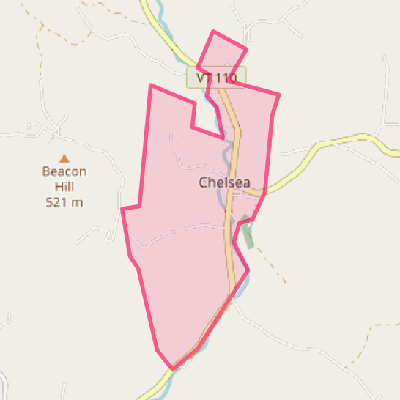 Map of Chelsea