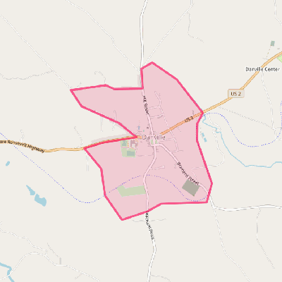 Map of Danville