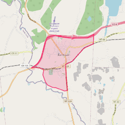 Map of Fair Haven