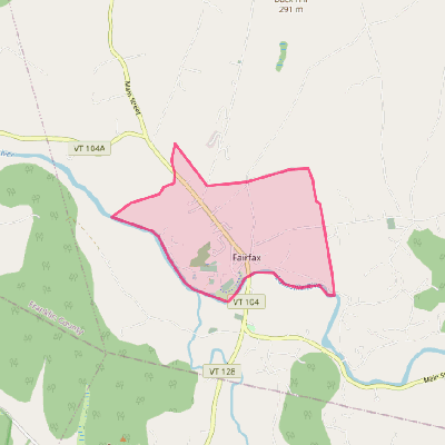 Map of Fairfax