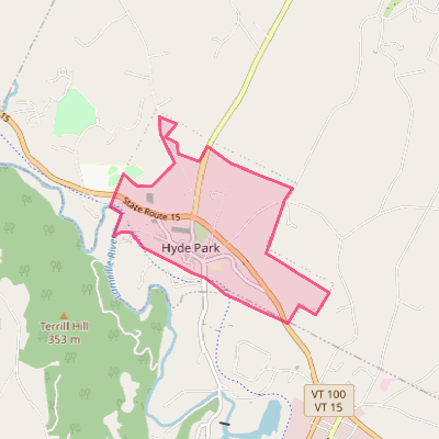 Map of Hyde Park