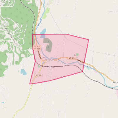 Map of Ludlow