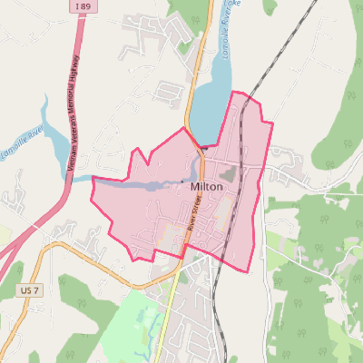 Map of Milton