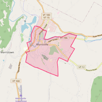 Map of Morrisville