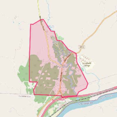 Map of Putney