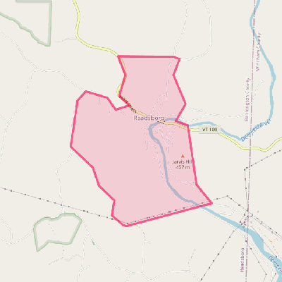 Map of Readsboro