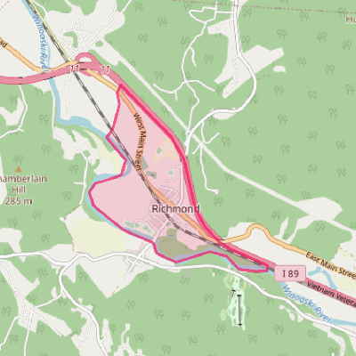 Map of Richmond