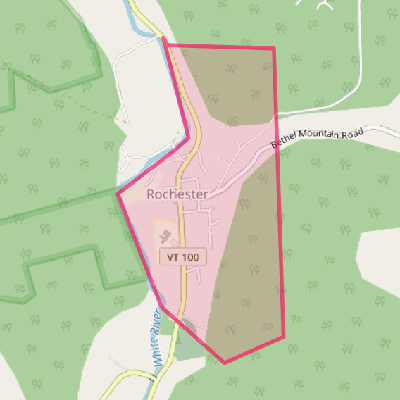 Map of Rochester