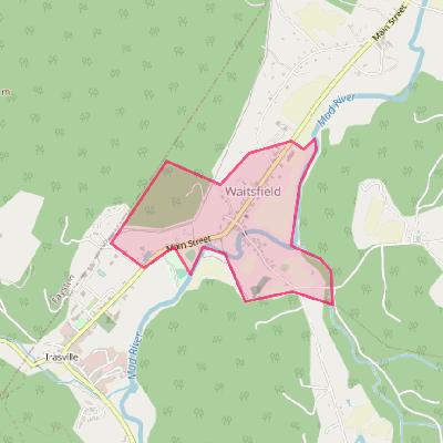 Map of Waitsfield