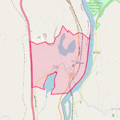 Map of Windsor