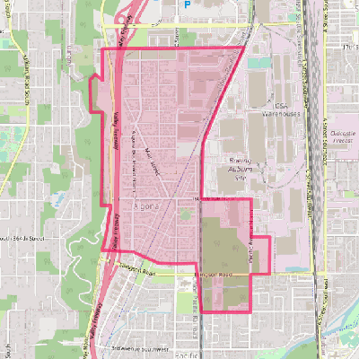 Map of Algona