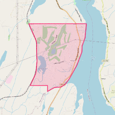 Map of Allyn